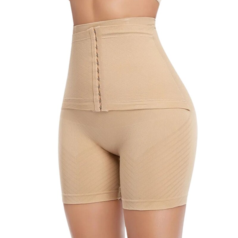 Faja Moldeadora Cintura Alta Levanta Glúteos Reductora Beige Talle 3XL Faja Moldeadora Cintura Alta Levanta Glúteos Reductora Beige Talle 3XL