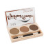 SAS Sombras para cejas x3 colores con brocha, 4 tonalidades. Sas Sombras Para Cejas X3 Colores Con Brocha, 4 Tonalidades.