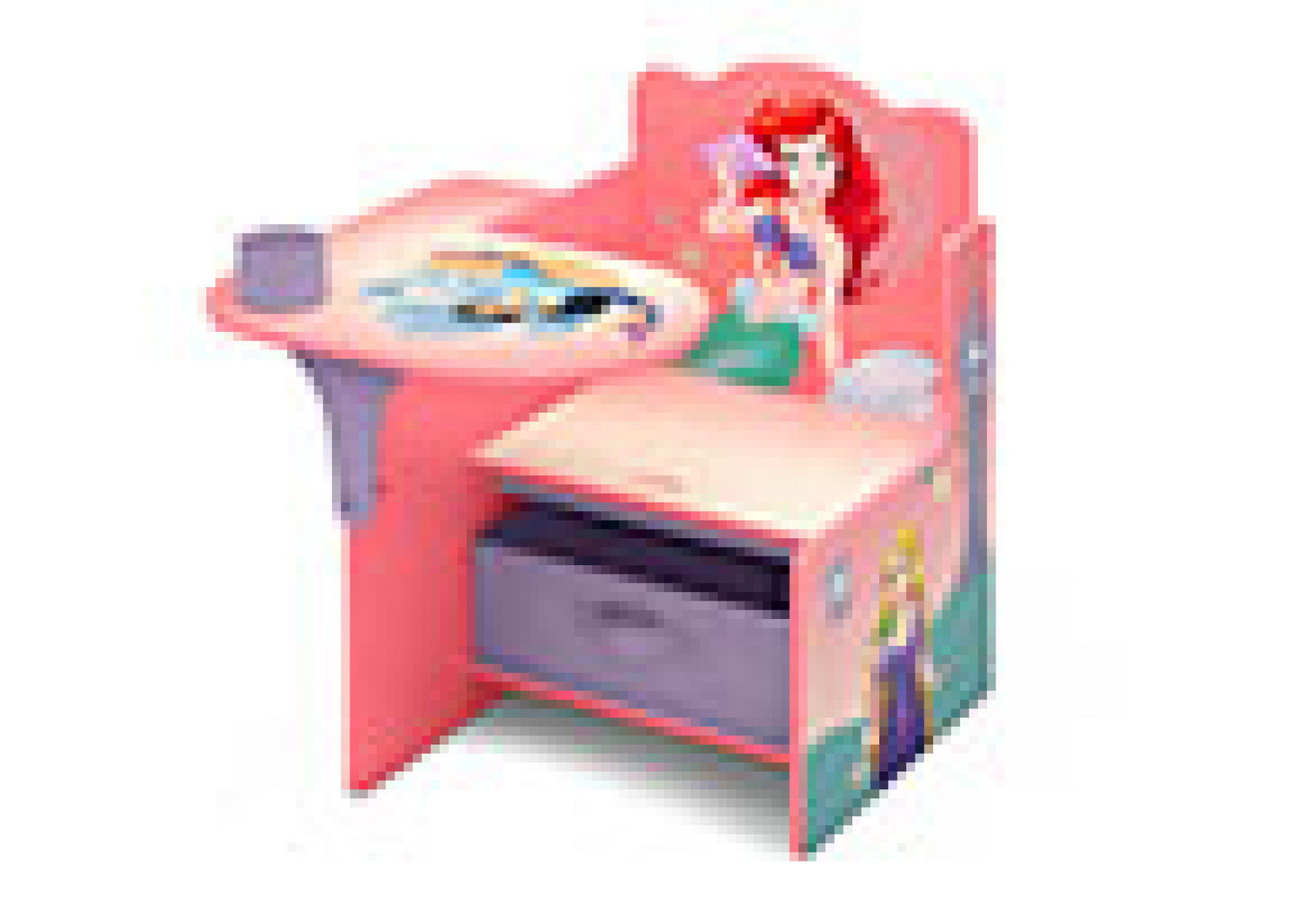 Escritorio con Silla y Compartimento Disney Princesas 