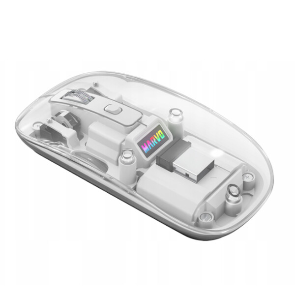 Mouse Marvo Inalámbrico M810w Bk Usb BLANCO