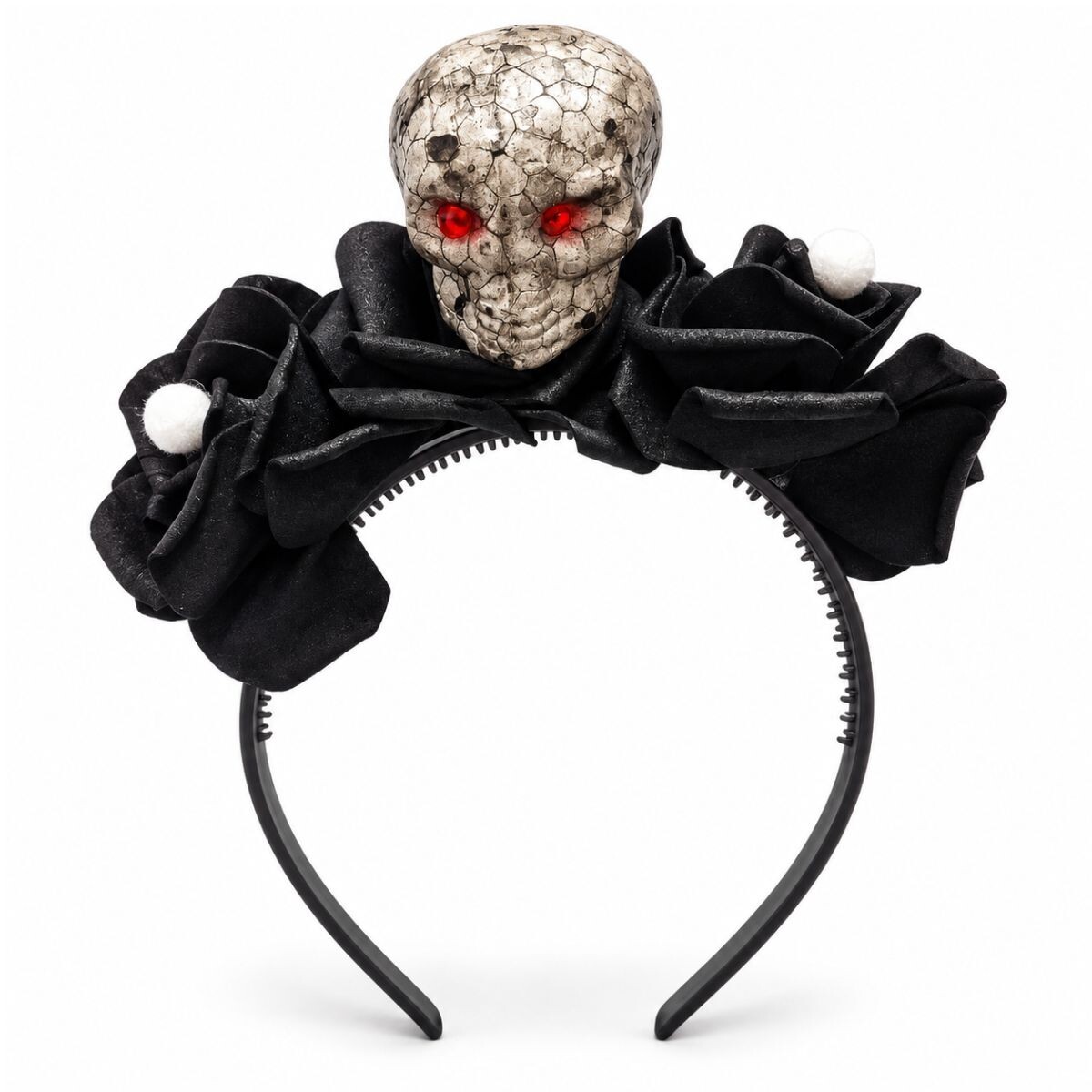 Vincha con Calavera - Negra 