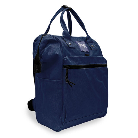 Mochila Cartera Everlast Bolso Dama Urbana Antirrobo Azul