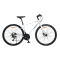 Bicicleta De Montaña Laux Hurricane 21v Rodado 29/700 43'' BLANCO