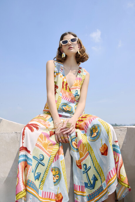 Chaleco Arvon Estampado 1