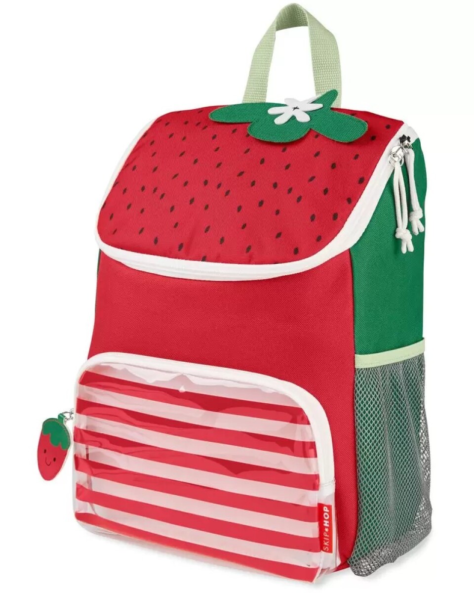 Mochila grande diseño frutilla 