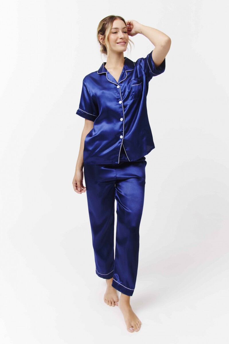 Pijama Isabella - Azul 