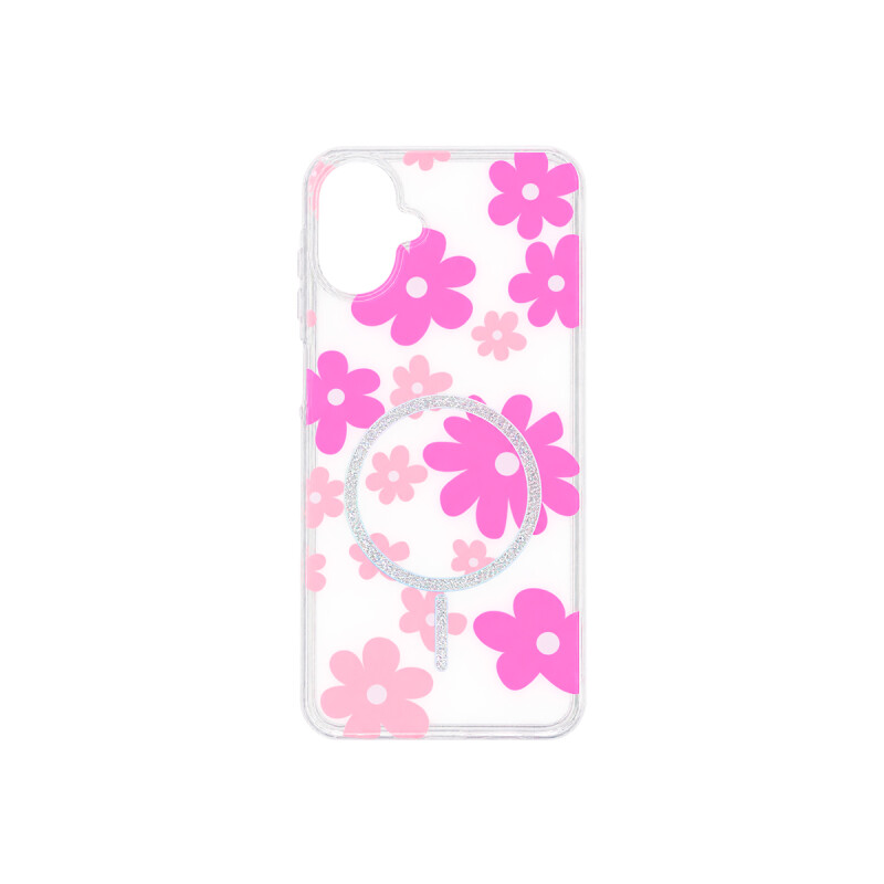 Protector para Samsung Galaxy A07 diseño de flores color fucsia Protector Para Samsung Galaxy A07 Diseño De Flores Color Fucsia
