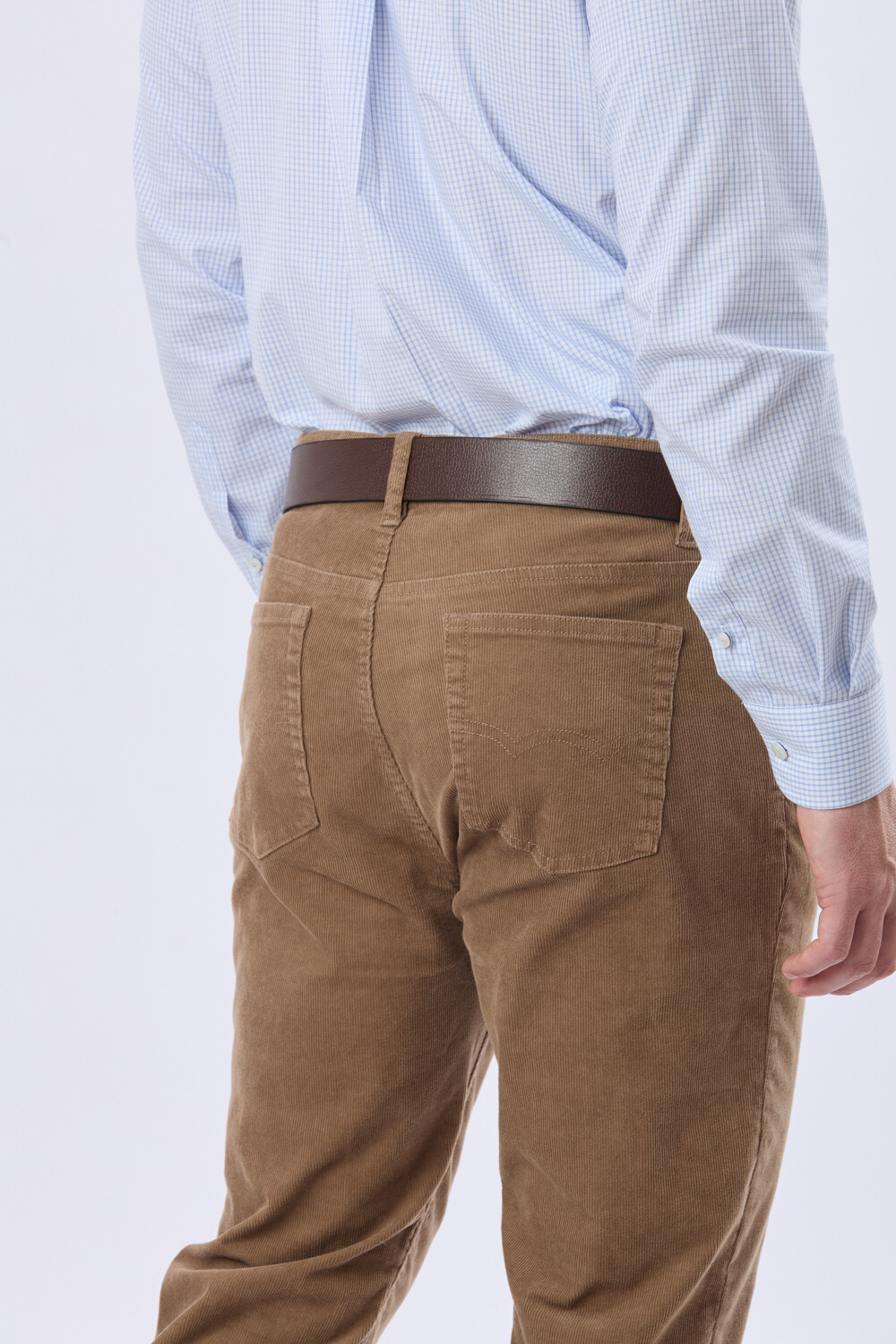 PANTALÓN DE PANA Tostado