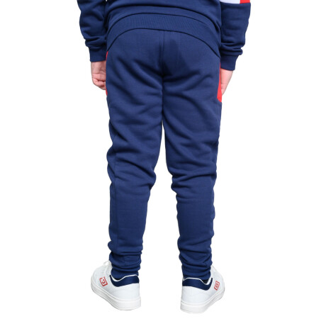 Pantalón Infantil Umbro Nacional Azul Marino - Rojo
