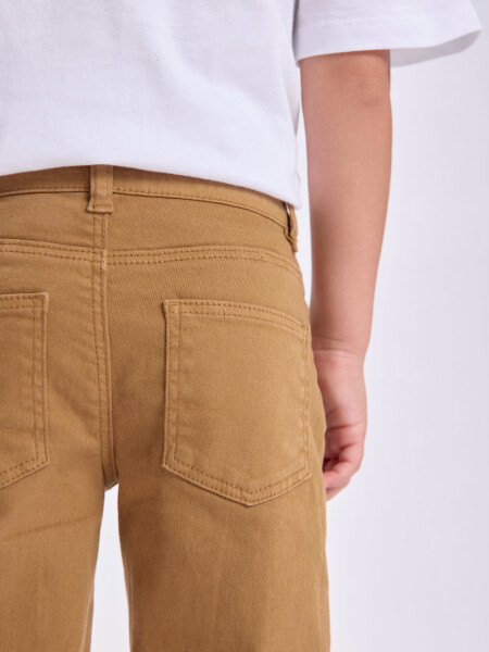 Pantalón jean Tostado
