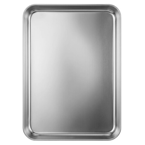 BANDEJA RECT PLATEADA 40.5X30.5X3CM Unica
