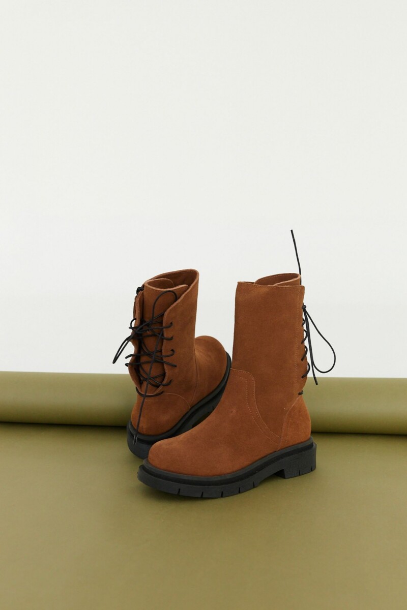 Botas Canela Marron