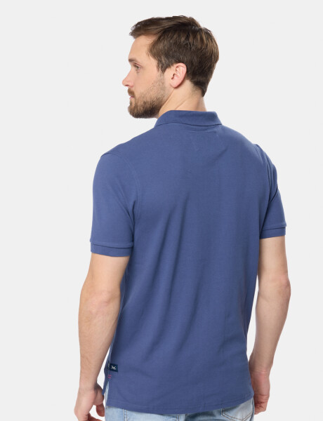 REMERA POLO LISA PIQUÉ Piedra