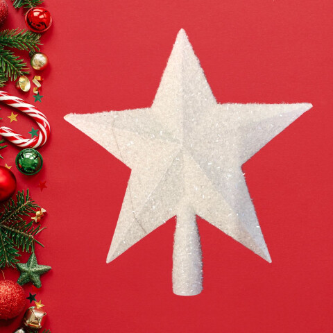 Estrella Blanca Puntero Navideño Estrella Blanca Puntero Navideño