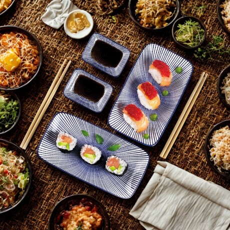 Set Sushi Porcelana 6 Piezas Ibili Set Sushi Porcelana 6 Piezas Ibili