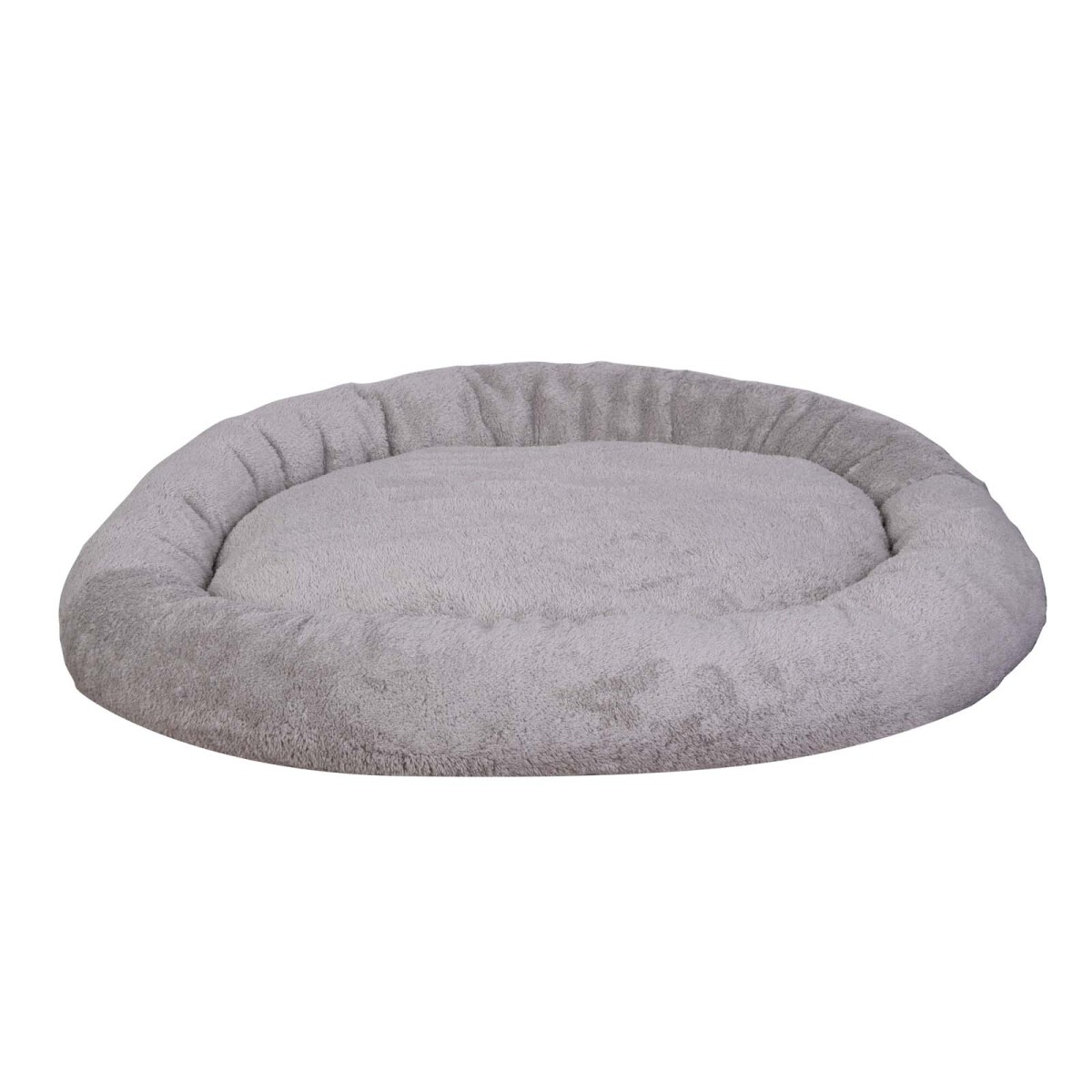 CAMA MASCOTAS CIRCULAR - ALGODON GRIS POOM 