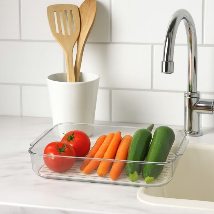 ORGANIZADOR ACRILICO CON TAPA 33,6X21,5X6CM ORGANIZADOR ACRILICO CON TAPA 33,6X21,5X6CM