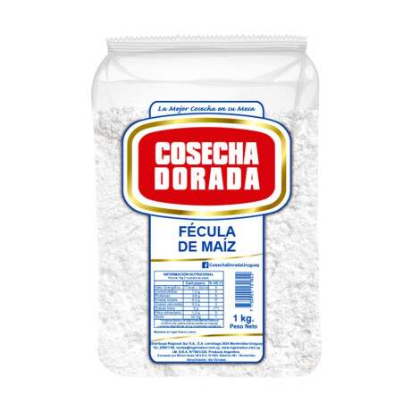 FECULA DE MAIZ COSECHA DORADA PAQ. 1KG FECULA DE MAIZ COSECHA DORADA PAQ. 1KG