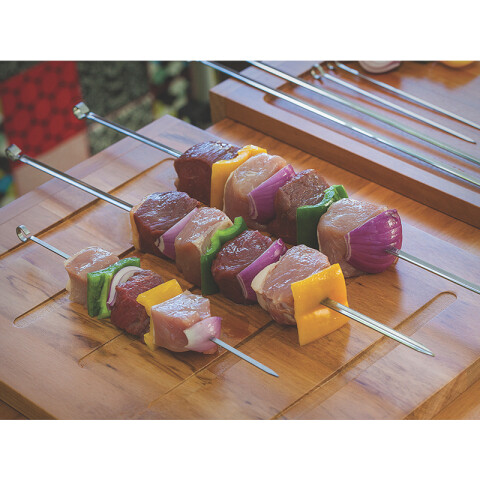 Juego para brochette modelo CHURRASCO, 6 piezas -TRAMONTINA TR9036