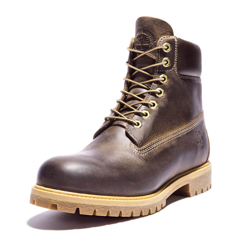 Botas 6 Inch Lace Up Waterproof Hombre Brown
