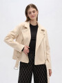 Chaqueta Anca Beige Claro
