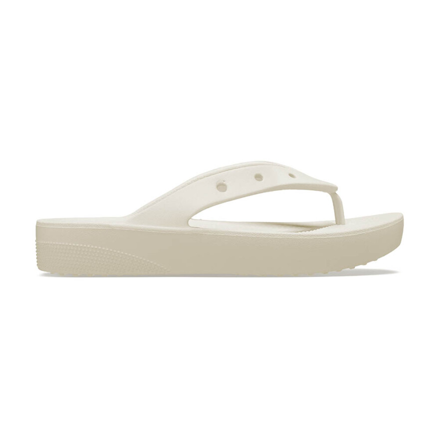 Classic Platform Flip W - Mujer Bone