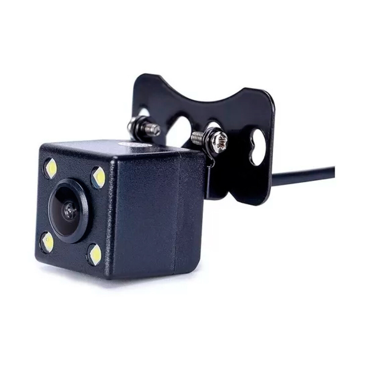 AUDIO E IMAGEN - CAMARA MARCHA ATRAS REVERSA 4 LEDS CABLE 6 MTS - 