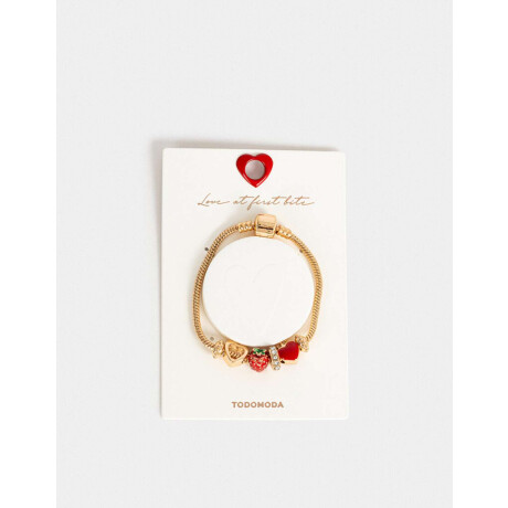 Pulsera Flexible Multidijes Dorado