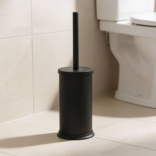 Escobilla Cepillo Inodoro Accesorio Baño Acero Inoxidable IMBACK Color Negro Escobilla Cepillo Inodoro Accesorio Baño Acero Inoxidable IMBACK Color Negro