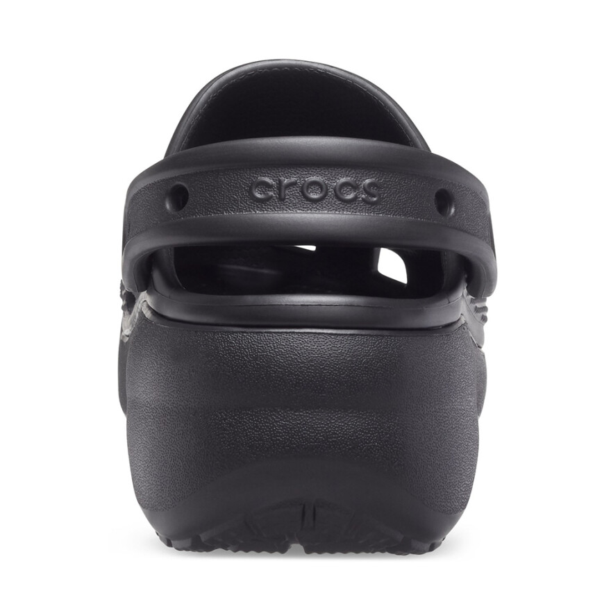 Plataformas Crocs Classic Clog W Mujer Black