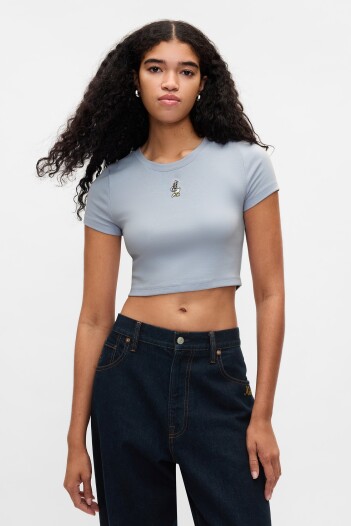 Remera Top Minnie Mujer Jet Stream Blue 337