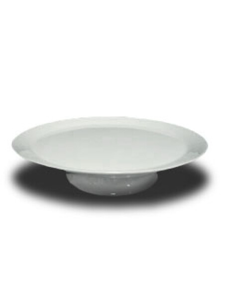 PLATO TORTA C/PIE PORCELANA BLANCA D29/H7CM PLATO TORTA C/PIE PORCELANA BLANCA D29/H7CM