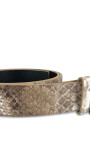 CINTO FRIDA REPTIL TOSTADO 100 CMS.