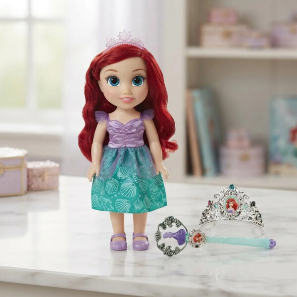 Muñeca Ariel Con Accesorios Y Licencia Disney 51522 MUÑECA DISNEY ARIEL CON ACCESORIOS 51522