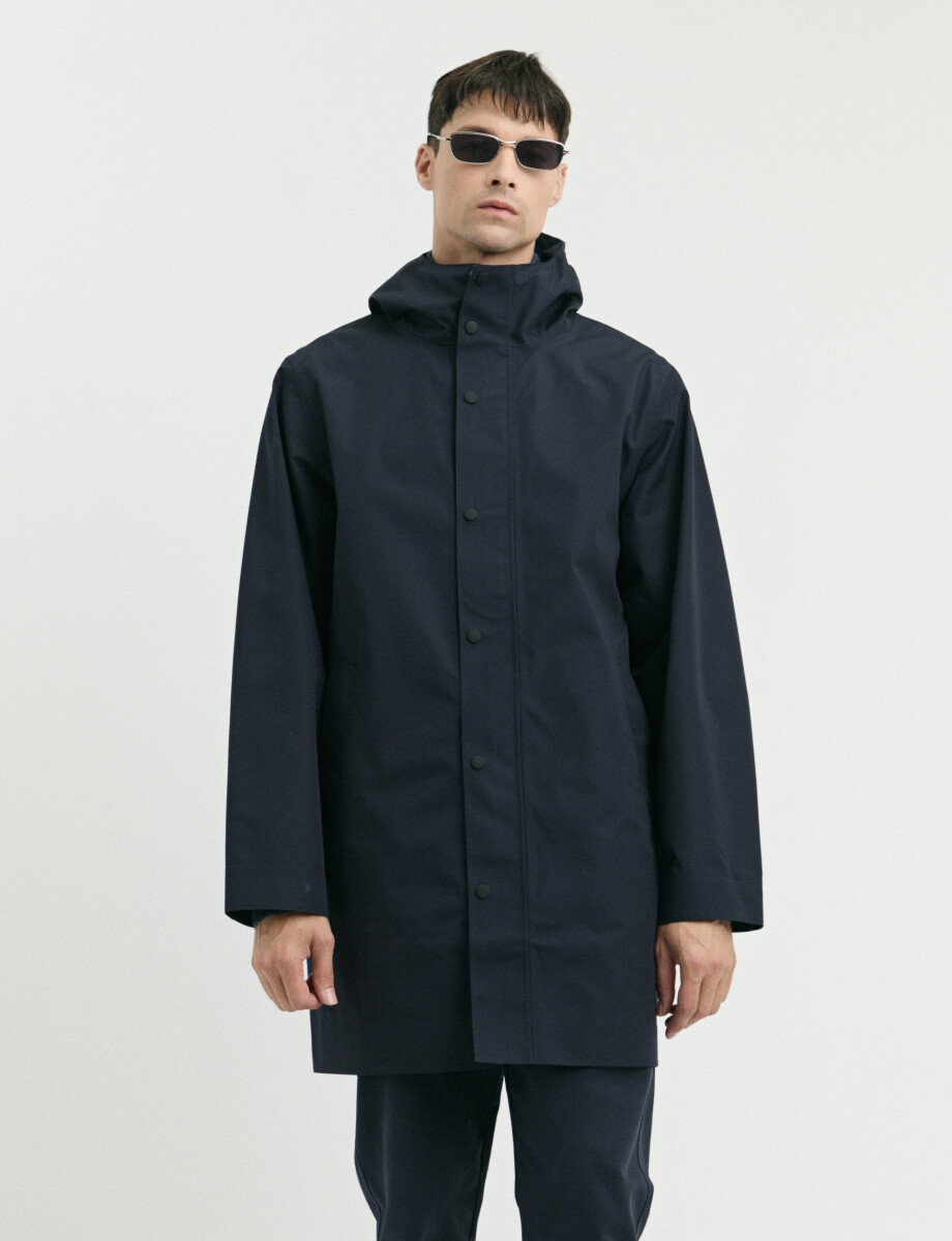 300121 GABARDINA HARRY Azul Oscuro