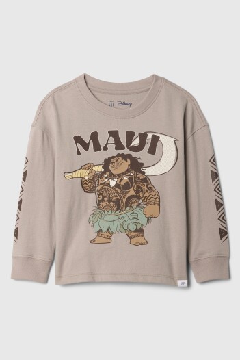 Remera Moana Manga Larga Toddler Niña Quail