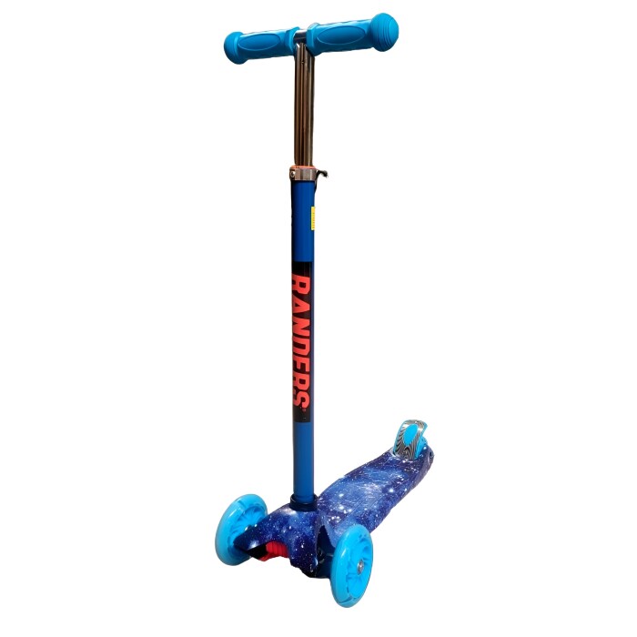 Monopatin para niño ROD-8800 Infantil de Tres Ruedas Cielo Azul