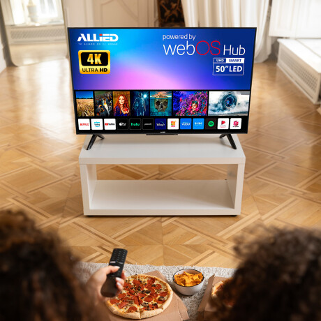 Smart Tv Allied AL-50U08 50" Ultra Hd 4K Wifi Weboshub Ub NEGRO