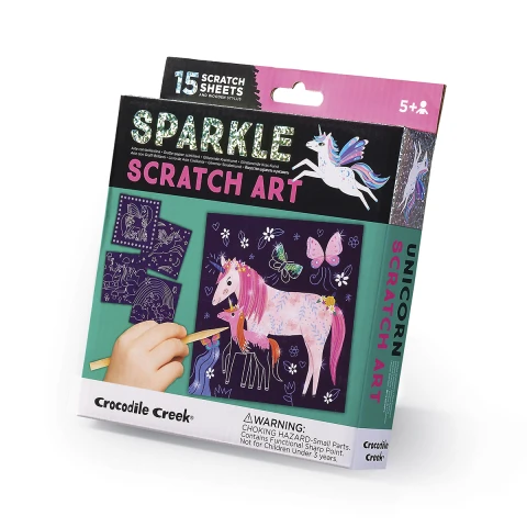 Juguete Scratch Art Crocodile Creek UNICORNIO 1