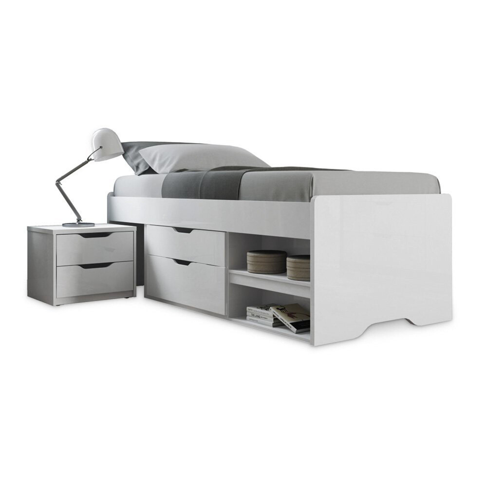 CAMA MULTICAMA MDF BLANCO CONECT