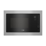 Microondas Inox empotrable con grill 25L Beko BMGB 25332 BG Acero inoxidable