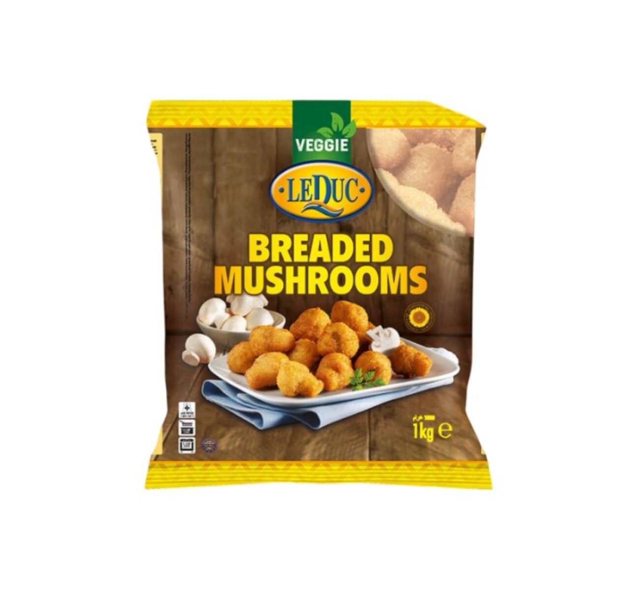 Champiñón rebozado Leduc 1 kg 