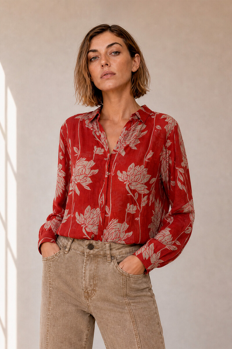 BLUSA HANNA RED ROJO