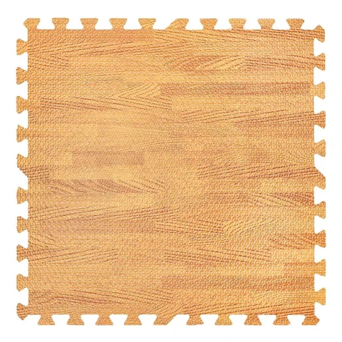 Piso Goma Eva Encastrable X4uni Simil Madera 60 X 60 Cm Variante Diseño Madera