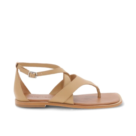 SANDALIAS VENET - CUERO ILARIA MARRON