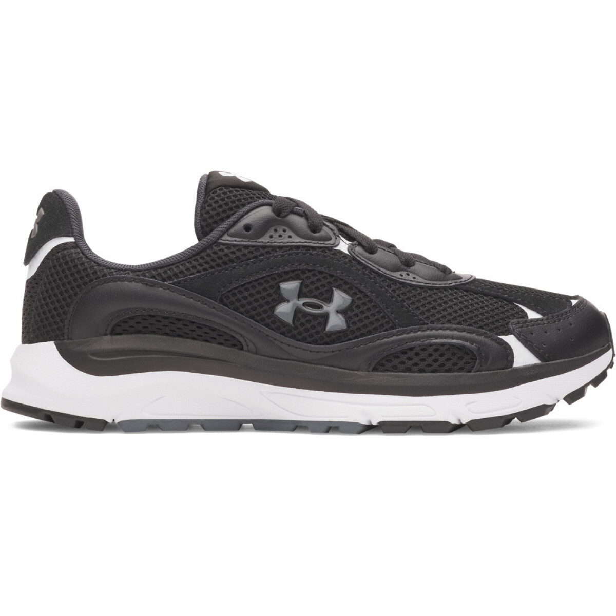 UA W Tech Runner-WHT - BLK-001 