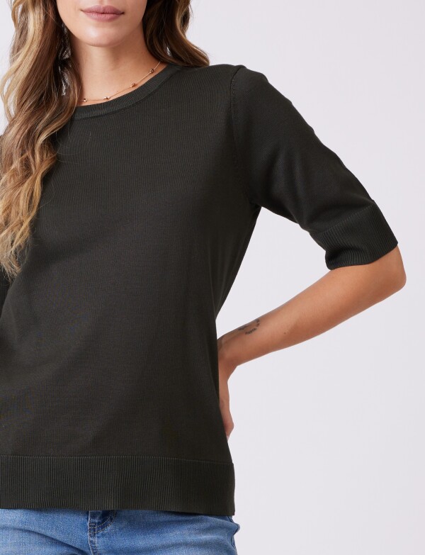 Buzo Basico VERDE OSCURO