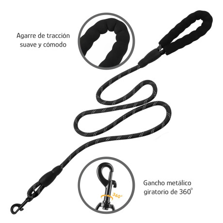 Arnés Y Correa Tela Oxford Reforzado C/Asa Hebilla Metálica Gris/camuflado