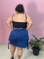 Short Pollera Necesito Azul
