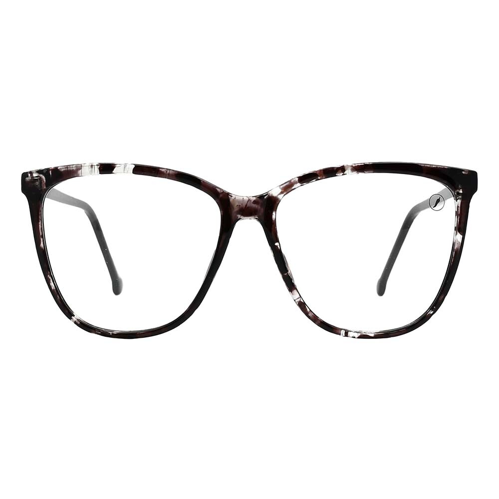 Lentes De Vista De Tr90 Cuadrado P1 - Otica Light Tortuga/Tortuga